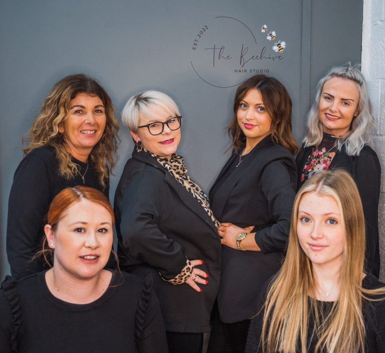 The team at the Beehive Hair Studio